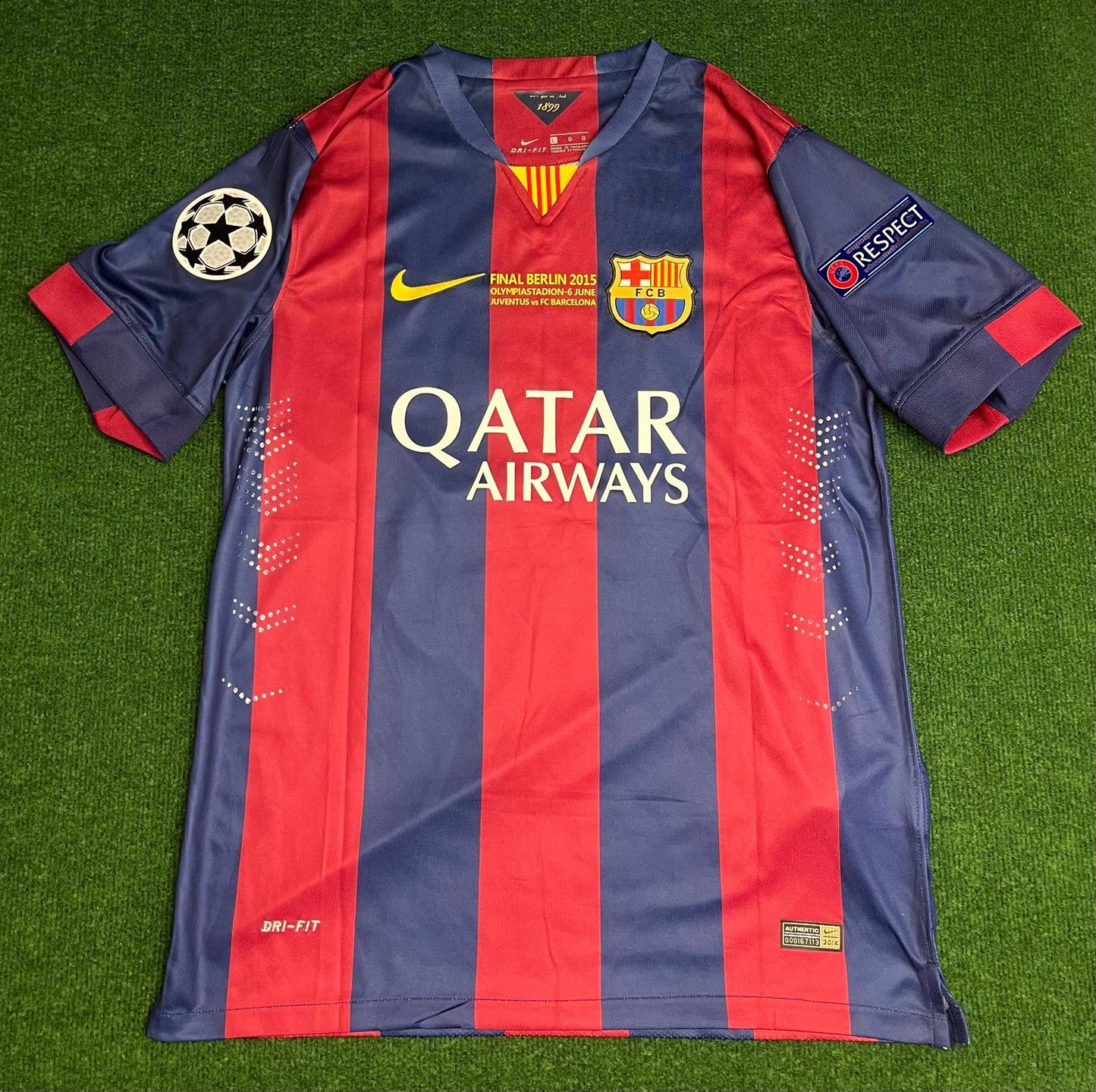 Equipación FC Barcelona Final Champions 14/15